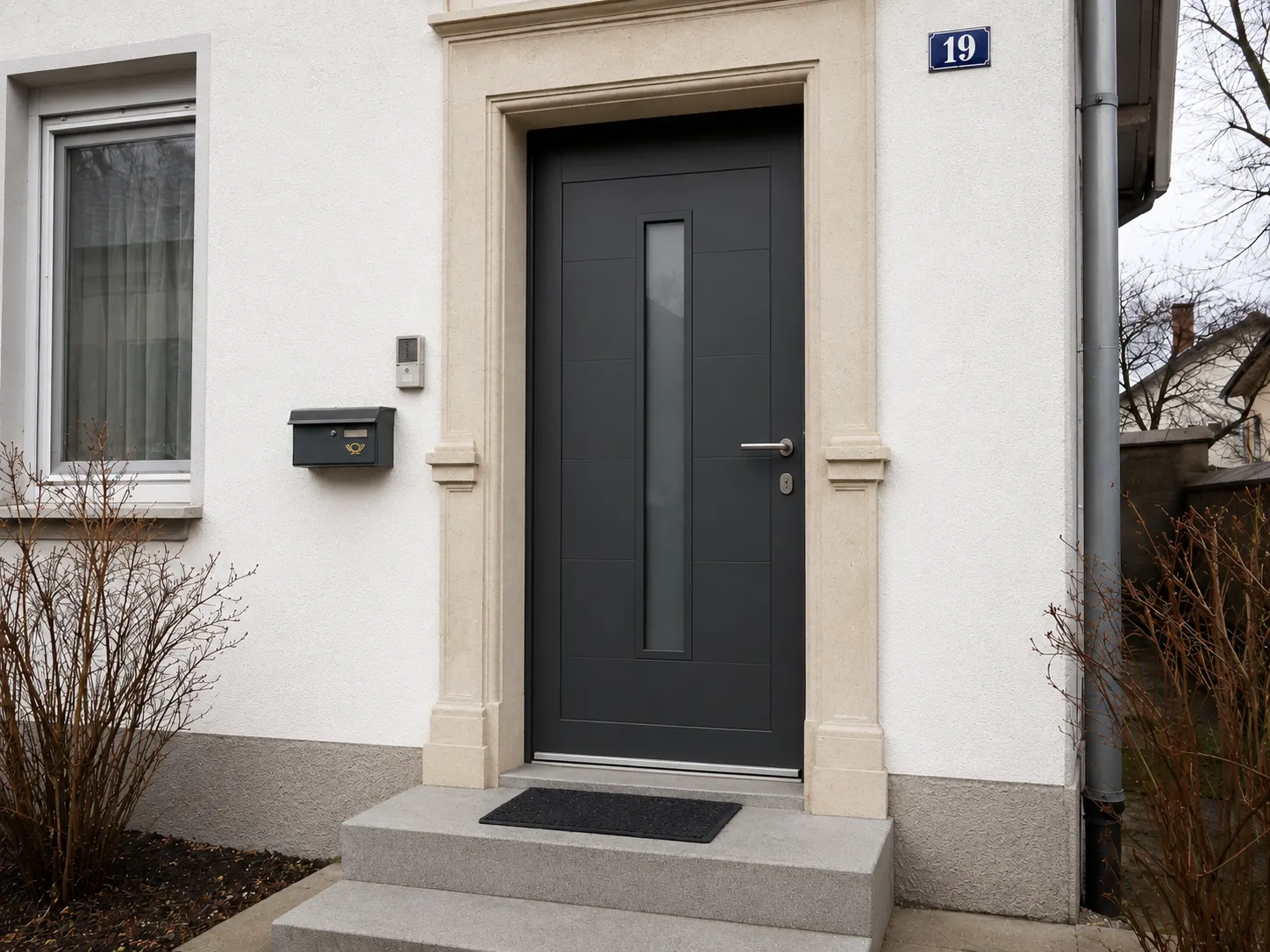 Entrée rénovée